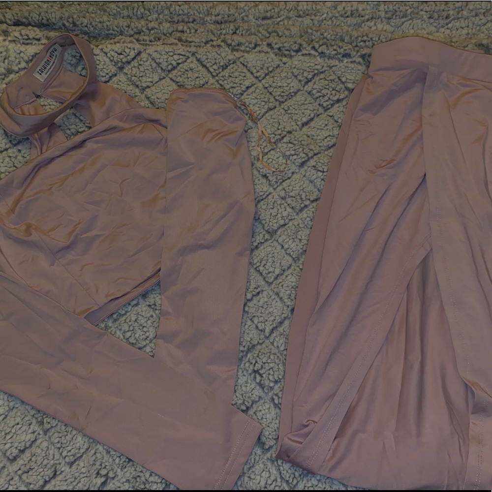 Fashion Nova Two Piece Set Lavender